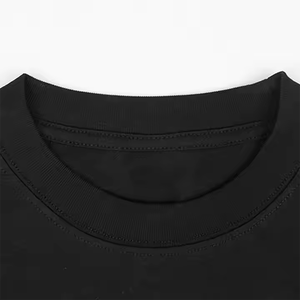 Tùy Chỉnh Thiết Kế Logo T-Shirt Ngắn Tay 300G Cotton Polyester Rắn Màu Sắc Của Nam Giới Quá Khổ Thời Trang Hàng Ngày Xu Hướng T-Shirt - Product Image 4