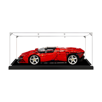 Les vitrines en acrylique sont une vitrine en acrylique unique pour LEGO Ferrari Daytona