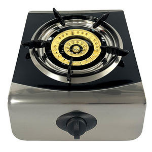 Poêle portable en acier inoxydable épais, bon prix, <span class=keywords><strong>cuisinière</strong></span> à gaz à brûleur unique, fabricant d'appareils de cuisine, <span class=keywords><strong>cuisinière</strong></span> de table - Product Image 1