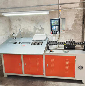 เครื่องดัดท่อ <span class=keywords><strong>2</strong></span> มิติ อัตโนมัติเต็มรูปแบบ <span class=keywords><strong>2</strong></span>-12 มม. มอเตอร์และปั๊ม ดัด ตัด ยืดตรงในหนึ่งวงจร ความเร็ว 20 ชิ้น/นาที ยี่ห้อ LX <span class=keywords><strong>2.3</strong></span> กิโลวัตต์ - Product Image 3