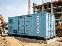 Groupe électrogène super silencieux à faible niveau sonore pour la construction urbaine, la location et les solutions d'alimentation temporaire