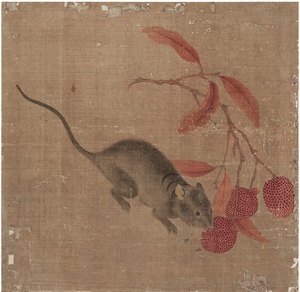 Truyền Thống Trung Quốc Cổ Điển Động Vật Hình Vuông Vải Nghệ thung-giclee In Sinh Thái Tường Trang Trí Bức Tranh Màu Đen Khung Uv-Bằng Chứng - Product Image 6