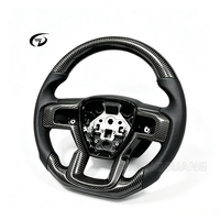 Volant sport personnalisé de haute qualité en fibre de carbone et cuir pour Ford Raptor F150 F250 F350