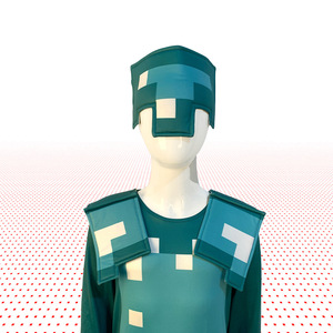 Disfraz de Cosplay de Armadura de Diamante de Minecraft para Adultos, Unisex, Conjunto Completo, Traje de Personaje del Juego - Product Image 4