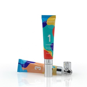 Cosmetic Aluminum <b>Plastic</b> <b>Tube</b> 15ml 20ml Squeeze Soft <b>Tube</b> with Massage Metal Ceramics Applicator Eye Cream <b>Tubes</b> Packaging - Product Image 4
