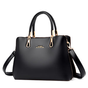 新しいデザインの袋メインPuレザーハンドバッグカスタマイズされたロゴトートバッグ女性のための女性のエレガントなハンドバッグ2024 - Product Image 4