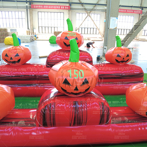 WINSUN Promotion <span class=keywords><strong>Halloween</strong></span> : Jeu de lancer de citrouilles gonflables, jeu interactif pour fêtes de carnaval en extérieur, pour enfants et adultes - Product Image 6