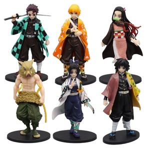 Super vente, prix d'usine, 21 styles de figurines Demon Slayer <span class=keywords><strong>Kimetsu</strong></span> <span class=keywords><strong>No</strong></span> <span class=keywords><strong>Yaiba</strong></span>, modèle en PVC, jouets, figurines d'action d'anime - Product Image 1