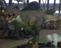 Vente d'usine : Modèle de dinosaure animatronique T-Rex réaliste, Tyrannosaurus pour intérieur et extérieur, idéal pour centres commerciaux, garderies et parcs d'attractions
