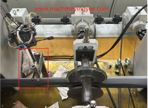 Chất lượng cao PU Con lăn màn trập cửa cuộn tạo thành máy/Thép mạ kẽm PU màn trập cách điện cửa đá đen dây chuyền sản xuất - Product Image 6