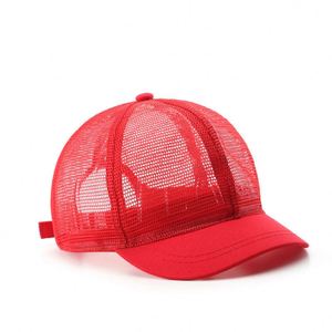 Casquette de baseball unisexe respirante en maille pour l'été, personnalisable, 6 panneaux, casquette de sport à visière courte, protection solaire - Product Image 2