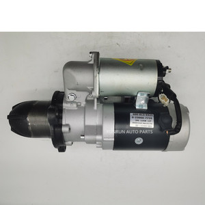 コマツホイールローダーWA500 PC360-7 PC400-7用24V 11kW 12Tスターターモーター 600-813-9323 6008139323 - Product Image 4