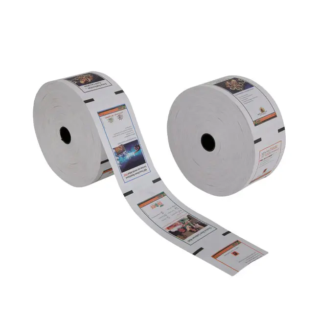 Factory Supply Thermisch Papier Roll Gratis Monster Bond Bill Papier Roll 57X50Mm Goedkoopste Atm Papier 80x150mm