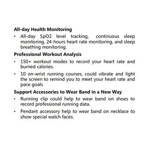 สายรัดข้อมืออัจฉริยะ Xiaomi Mi band 8ของแท้จากทั่วโลกสายรัดข้อมืออัจฉริยะ Xiaomi 8 - Product Image 6