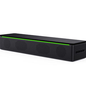 Barre de son sans fil rechargeable 10W BT 5.0, haut-parleur portable pour jeux avec lumière LED, radio FM, USB, TF, AUX, Bluetooth, type actif - Product Image 1