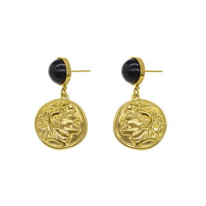 Pendientes de Moda con Baño de Oro PVD, Acero Inoxidable 316L, Diseño Sostenible y Resistente - Product Image 2