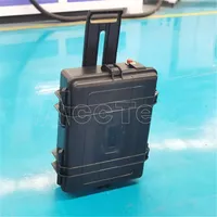 100W Trolley Case Portable JPT Fiber Source Machine de nettoyage laser à impulsions précises pour l'élimination de la rouille Oxyde métallique