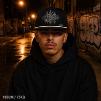 Casquette Trucker 5 Panneaux Vintage Personnalisée avec Broderie, Visière en Mousse et Filet, Style Urbain Chicano Côte Ouest, Vente en Gros