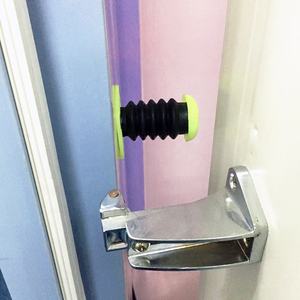 Varilla de Empuje de Nylon 1178 de Diseño Industrial con 4 Orificios para Puerta de Cámara Frigorífica, Roseta Redonda con Manija de Liberación Interior - Product Image 6