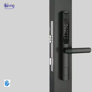 Cerradura Inteligente Qleung S617 con Huella Dactilar, Contraseña, Tarjeta, Resistente al Agua IP65, con Control por Aplicación para Seguridad del Hogar - Product Image 1