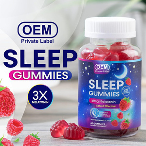 Gomitas de melatonina para dormir orgánicas de Etiqueta Privada, gomitas de vitaminas para dormir mejor, gomitas veganas - Product Image 5