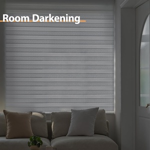 ผ้าม่านแบบเวนิสไร้สายทำจากอลูมิเนียมไร้สายเชือกสำหรับหน้าต่างฝรั่งเศสแบบเรียบง่ายทำจากพลาสติกใช้ในสำนักงานระบายอากาศได้ดีดีไซน์ทันสมัย - Product Image 6