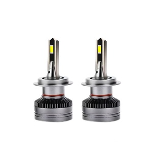 Xencn M50 lampu depan LED Mini 12/24V 55W 6500K 5000LM universal untuk truk dan mobil 9005/9006 9012 H1 H4 H7 H11 OEM kualitas tinggi