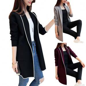 Offre Spéciale femmes <span class=keywords><strong>Long</strong></span> Cardigan style <span class=keywords><strong>mi</strong></span>-<span class=keywords><strong>long</strong></span> femmes <span class=keywords><strong>long</strong></span> <span class=keywords><strong>manteau</strong></span> tricoté 812-1628 - Product Image 1