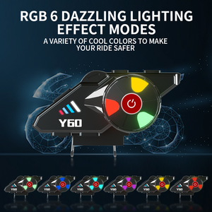 Y60 intercomunicador Para Moto cưỡi Blue tooth xe máy Mũ bảo hiểm <span class=keywords><strong>intercom</strong></span> Tai nghe Mô hình xe đạp Mũ bảo hiểm tai nghe - Product Image 3