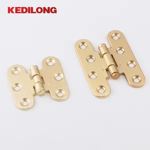 Furniture hardware high quality gold hinge cabinet accessories cabinet door hardware