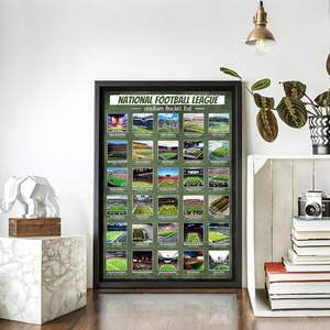 Affiche à gratter sur le thème des stades de football, Cadeaux de football pour hommes ou garçons - Product Image 4