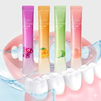 Marque privée OEM, pack de bain de bouche jetable 10 ml, format voyage, formule probiotique fruitée pour une fraîcheur buccale longue durée