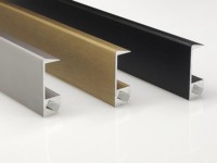 Nouveau produit 18mm d'épaisseur LED étagère lumière 45 degrés inclinable LED profil en aluminium anodisé Surface T5 tempérer armoire lumière