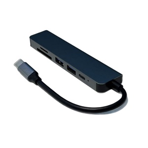 Station d'accueil Type-C 4K 60Hz avec mise en miroir HD, charge rapide PD, <span class=keywords><strong>USB</strong></span> 3.0 haute vitesse, <span class=keywords><strong>adaptateur</strong></span> multifonction 7 ports SD/TF - Product Image 5