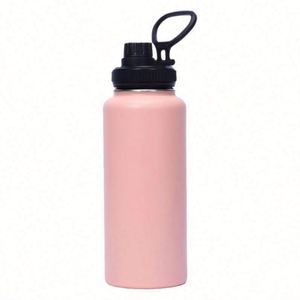 Botella de Agua Deportiva de Boca Ancha con Aislamiento Térmico de Doble Pared de Acero Inoxidable Sublimado con Logotipo Personalizado de 16oz/25oz/32oz - Product Image 4