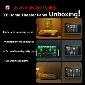 Sistema de Música Ambiental Inteligente Tuya de 10 Pulgadas, <span class=keywords><strong>Altavoz</strong></span> de Techo de 8*30W, Panel de Control <span class=keywords><strong>Central</strong></span> Inteligente, Amplificador de Pared - Product Image 5