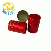 Vente directe usine – Bouchons ROPP en aluminium durables 29*45mm, anti-fuite, de qualité supérieure pour spiritueux, liqueurs, vodka, whisky