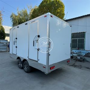 Baño Portátil Nuevo para Exteriores 2025, Inodoro Móvil, Baño Portátil, Cuarto de Baño y Ducha en Remolques - Product Image 5