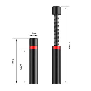 Aluminium Graphics Card GPU Holder Vertical Telescopic Rotating Stand Magnetic Bracket in Stock VC-16 Graphics Card Bracket - Product Image 2