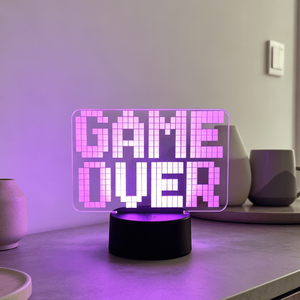 Luz Decorativa LED 3D Inteligente para el Hogar, Moderna, con Control Remoto, Base de ABS, Regalo de Cumpleaños para Amigos - Product Image 2