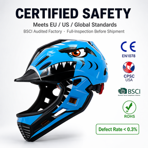 <span class=keywords><strong>Casque</strong></span> intégral pour enfants homologué CE/CPSC, personnalisable OEM, pour jeunes, dirt bike, BMX, VTT, motocross, tout-terrain, sécurité en <span class=keywords><strong>moto</strong></span> - Product Image 2