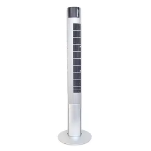 46 inç uzaktan kumanda kulesi fanı taşınabilir LED ekran 3 hız soğutma salınımlı kule fanı plastik Bladeless soğutma kulesi fanı