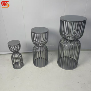 Juego de Soportes de Hierro Multicolor de Lujo para Exhibición de Flores, Soporte Ligero para Pasteles y Postres, para Centros de Mesa en Bodas, Fiestas y Eventos - Product Image 2