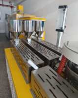 Máquina de Película Soplada Multicapa de 3 Capas para Laboratorio |   Extrusora de Película Plástica Coextruida para HDPE, PP, PVC, PET, PA