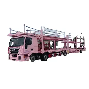 Fabrieksprijs Dubbele Vloer Stalen Chassis 2/3 As Auto Transporteur Auto Carrier Oplegger Voor Transport 6 Auto 'S 8 Auto 'S Semi-Trail