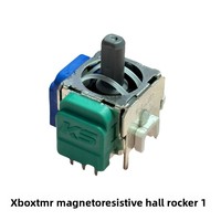 Manette de jeu magnéto-résistive TMR Control Silver JS13 Pro pour PS5, PS4, Xbox One, à effet Hall, en matériau électromagnétique