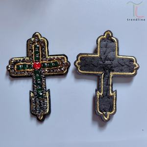 Parches cruzados de cactus verde de 10cm y 7cm - Product Image 3