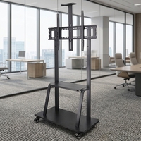Chariot de support au sol à roulettes pour téléviseurs et écrans LED LCD de grande taille (50-120 pouces) – Meilleures ventes