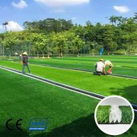 Campo de fútbol Putting Mat Alfombra de césped verde Césped sintético Rollo de césped artificial Suelo deportivo