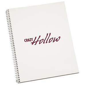 Cahier de composition ligné étroit Jumbo 11x9 pouces, impression de logo personnalisé, fournitures scolaires, notes de cours pour étudiants - Product Image 1